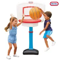 在飛比找momo購物網優惠-【Little Tikes】小童籃球架(專為小小孩設計的輕量