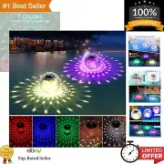Eco-Friendly Solar Floating Pool Lights with Remote Control and Color Changing