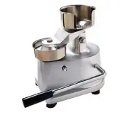 Eurodib USA HF100 4" Countertop Hamburger Patty Press, Aluminum Construction