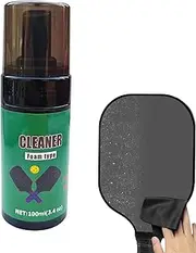 Paddle Cleaner Spray - 100ml Portable Foam Pickleball Cleaner - Pickleball Dust Remover, Rubber Reset Solution for Improves Spin and Accuracy