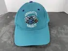Vintage Teal Charlotte Hornets Basketball Snapback NBA Hat Cap Puma Distressed