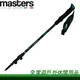 【全家遊戶外】㊣MASTERS 義大利 MASTERS登山杖(輕量卡魯快拆) Dolomiti GT 黑+藍 MA01S2014/CALU 碳纖維鋁合金 三段式調節 泡棉握把