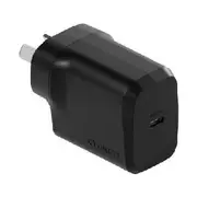 Cygnett PowerPlus 20W USB-C Wall Charger Black