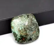 Natural Crysocolla Cabochon 45.6 ct 26x26x5mm Loose Gemstone NJ12010