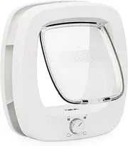PetSafe Big Cat Door - Multi-Pet Doorway, Locking Cat Door Made For Interior & Exterior Use, Suitable for Pets Up to 25 lb, Push-&-Turn 4-Way Lock for Extra Security – Soft Close Flap for Added Safety