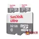 SanDisk記憶卡 讀取速度100MB/s microSD UHS-I 32G 64G 128G記憶卡 EA352