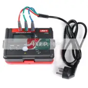 A● UNI-T UT582+ Digital RCD ELCB Testers AUTO RAMP Leakage Circuit Breaker