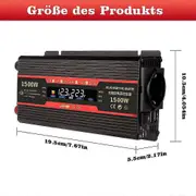 Pure Sine 4000W 6000w 8000W Voltage Converter 12V 230V Inverter Inverter 2 USB,100% New_Good quality