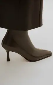[Emme Parsons] Leather Ankle Boots