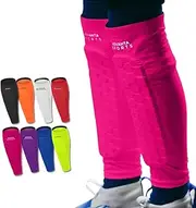 Advanta Sports Shin Guards for Kids Youth - Soccer, Football, Boxing, Biking - Adults Men Women - Blue