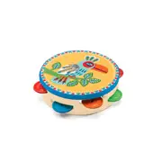 Djeco Animambo Tambourine Kids/Childrens Musical Instrument Play Toy 2y+