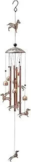Dachshund Dog Wind Chimes, Dachshund Metal Windchimes, Garden Decor, Dog Shape Gifts, Outside Indoors Relaxing Memorial Sun Catcher, for Your Room Décor