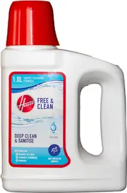 Hoover Free and Clean Carpet Solution, Carpet Shampoo, Deep Clean, 1 Litre