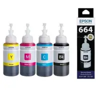 在飛比找Yahoo!奇摩拍賣優惠-(含稅)EPSON T664 原廠 墨水 (70ml) T6