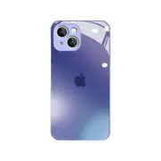 2PCS Gradient Glass Shockproof Phone Case for iPhone 12 mini Series Phone Case Cover - Purple For iPhone 12 mini