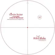 12" Circle Ruler - by Lori Holt for Riley Blake Designs