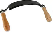Draw Shave Knife, 8 Inch Curved Draw Knife Draw Shave Tool Woodworking Bark Peeler Debarking Hand Tool