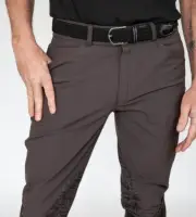 ROMFH Mens Argento SILICONE Knee Grip BREECHES UMBER 32 L LONG