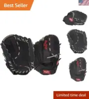 Adult Renegade Softball Glove - Durable Leather & Pro Mesh for Left Handers