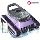 Robotic Pool Vacuum Cordless Pool Cleaner for Inground Pools Floor/Wall Clean