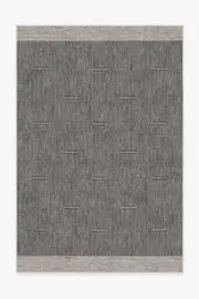 185' x 275' | Machine Washable Runner Rug | Kid & Pet Friendly | Indoor Rug | Solvi Charcoal Rug | Ruggable