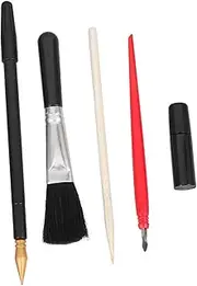NUOBESTY Ergonomic Scratchboard Tools Scratch Painting Art Tools Set Scratch Paper for Artists