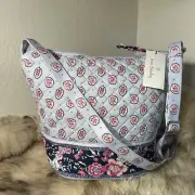 NWT Vera Bradley Bucket Crossbody - Magnifique Leaf Print