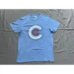 全新47BRAND 芝加哥小熊CHICAGO CUBS LOGO 短T SZ L