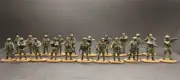 1:72 Handmade Russian Army 21 Soldiers Figure Resin Sand Table Painted Model Toy