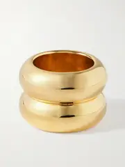 [Uncommon Matters] Uncommon Matters - Breve Gold-tone Ring - 51 51 Gold