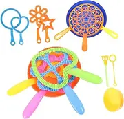 ERINGOGO 20Pcs Bubble Wand Bubble Maker for Fun Outdoor for Summer Parties Backyard Games and Beach Activities Create Big Bubbles Effortlessly