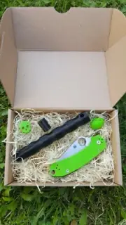 SPYDERCO para 3 upgrade set ( no knife, no physical parts, ONLY DATA ! )