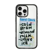 iPhone 16 Pro Max Impact Case Cold Brew Almond Milk Light Ice