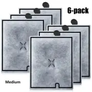 6 pack Filter Cartridge for Aqueon Filters, Medium Aquarium Fish Tank Replacemen
