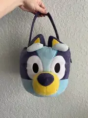 Bluey head plush Easter basket