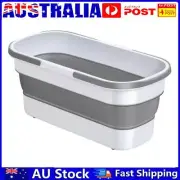 Rectangular Mop Bucket Portable Plastic Washing Basin Home Cleaning Supplies AU