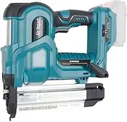 Electric Nailing Machine Cordless with 400pcs Nails Convenient Powerful One Button Operation Ergonomic Handle for Home Workshop (Blue)
