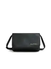 Marni Grained Calf Leather Clutch