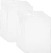 JEWEDECO 100PCS Foam Packing Sleeves for Fragile Items Foam Pouches for Moving Shipping Storage Protective Packing Sheets Reusable Tear Resistant