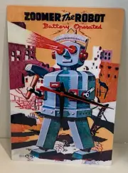 Zoomer The Robot - Floating Wall Clock - 1998 - Kookie Clocks