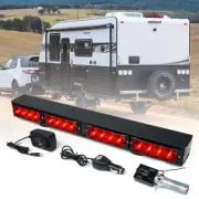 21.5" Wireless LED Light Bar Tow Stick Flashing Emergency Warning Magnetic Base