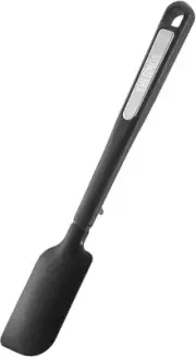 [Mini size] Thermos Silicone spatula 20cm Black Kitchen Tool KT-SP002 BK