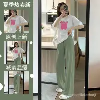 在飛比找蝦皮商城精選優惠-套裝女 夏季套裝 短袖套裝 單件/套裝 2023夏季新款休閒