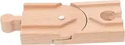 Train Track Playset Wooden Railway Tracks Educational Toy for Boys and Girls Development
