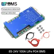 4S 8S 100A 200A Smart Bluetooth BMS APP LiFePO4 Battery Balance Protection Board