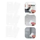 12 Pcs Curtain Patch Blind Repair Parts Slats Clear Vertical Tabs