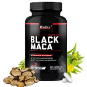Black Maca Root 1000 Mg for Workout Stamina & Strength，Sexual Health