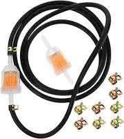 Sponsored Ad – BUGUUYO 1 Set Fuel Line Kit Fuel Filter Line Gasoline Fuel Filter with Line Motorcycle Fuel Line Hose Fuel Line Clamp Universal Fuel Filter with Hose Gasoline Fuel Filter with Hose Rubber