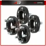 4X 5x4.5 Hubcentric 1" Wheel Spacers 1/2"x20 For 1994-2014 Ford Mustang Ranger