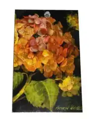 50 Page 5.5" Congress Contract Bridge HYDRANGEA Score Pad Playing Cards Bicycle